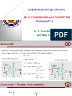 Unit IV Comparator and Converter