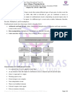 Fundamentals of Computer 20CS11T Chapter 2