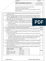 CS1507 Internet Programming Laboratory LTPC Objectives