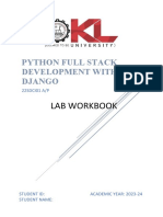 Lab Workbook PFSD aDVANCED