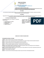 Agri CS 311 Syllabus