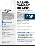 Hilario Marvin Resume