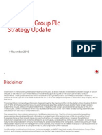 Strategy Update November 2010