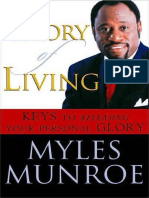 Glory of Living, The - Myles Munroe