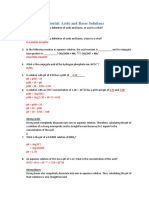 Tutorial Acids and Bases