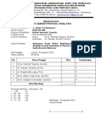 DAFTAR NILAI SEMINAR PROPOSAL PENELITIAN Dr. Indah Tri Handayani