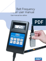 SKF Belt Frequency Meter User Manual