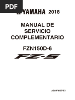 Manual de Servicio Complementario: 2GS-F8197-E1