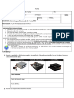 Prova Modulo 1 - Eletronica para Manutenção de Fontes ATX