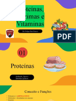 Aula 3 - Proteínas, Enzimas e Vitaminas