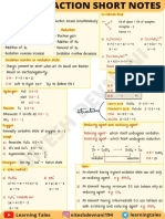 Redox Reaction Short Notes - Learning Tales 2