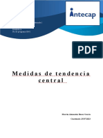 Medida de Tendencia Central Marvin Boror