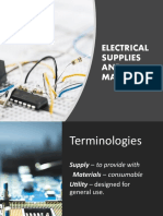 Electrical Materials and Supplies