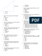 Soal TO TOEFL