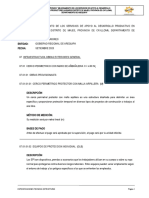 Especificaciones Tecnicas Obras Exteriores Pedregal