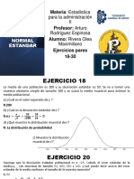 Distribuci N Normal y Normal Estandar Rivera Olea Maximiliano PDF