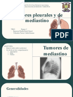 Tumores Pleurales y Mediastinicos