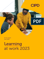 CIPD - 2023 Learning at Work Survey Report