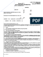 Hoja Resumen Informativa Linea Prestamos Comerciales