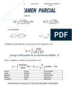 Parcial Calculo II