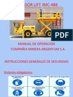 Presentacion Operacion Scissor Lift