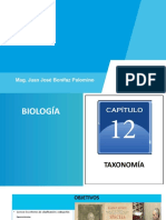 Biología - Semana #12 - Taxonomía