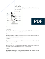 Partes Del Microscopio Óptico