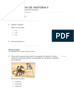 EVALUACIÓN DE HISTORIA II - Formularios de Google - 103218