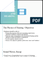 Physics of Sight and Hearing