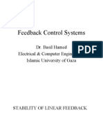 Stability of Linear Feedback System