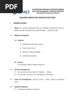 Esquema Grupo 13