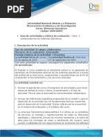 Guía de Actividades y Rúbrica de Evaluación - Unidad 1 - Paso 2 - Comprendiendo Los Sistemas Operativos