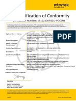 Certificado MAC - 50-70KTL3-X-LV - MV - IEEE1547