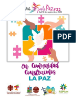 Cartilla Semana Por La Paz 2023