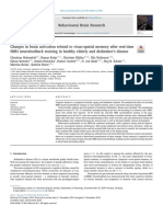 Changes in Brain Activation Related To Visuo-Spatial Memory After Real-Time