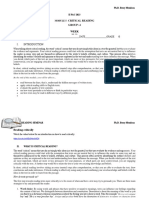 Module 5 - Critical Reading