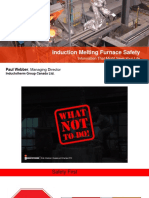 Paul Webber Induction Furnance Safety