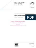 Carbon-Coal Proximate Analysis ISO-17246-2010