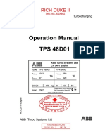 MF-074 Operation Manual For Turbocharger