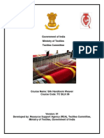 Annexure 8 - Course Content - Silk Handloom Weaver