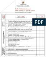 Grille Evaluation Des Acquis Des Enfants Du Préscolaire. Enseigant FR 07 Juillet