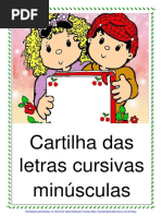 Apostila Letras Cursivas