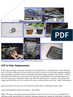 VW Passat B5 ATF Fluid &amp Filter Change