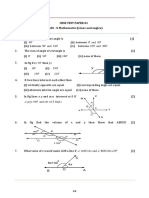 Lines and Angles Imp Question Paper 1