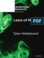 (Elements in Metaphysics) Tyler Hildebrand - Laws of Nature-Cambridge University Press (2023)