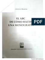 El ABC DE COMO HACER UNA MONOGRAFIA 1