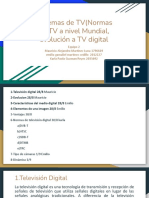 Sistemas de TV (Normas de TV A Nivel Mundial, Evolución A TV Digital