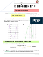 Función Cuadrática - Unidad 4