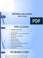 Khilafat Movement