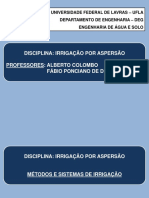 Irrigação Por Aspersão (Aspersão Convencional) 2 - 2017